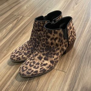 Leopard booties
